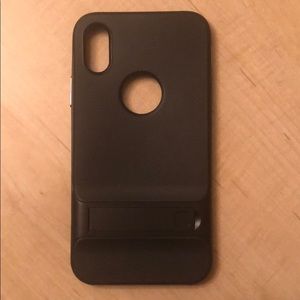 iPhone X case with kickstand